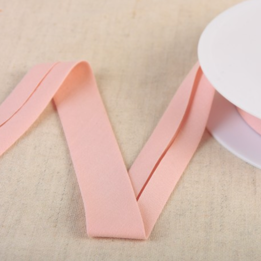 Organic Cotton Bias Binding, 20mm (0.8 inches) Wide