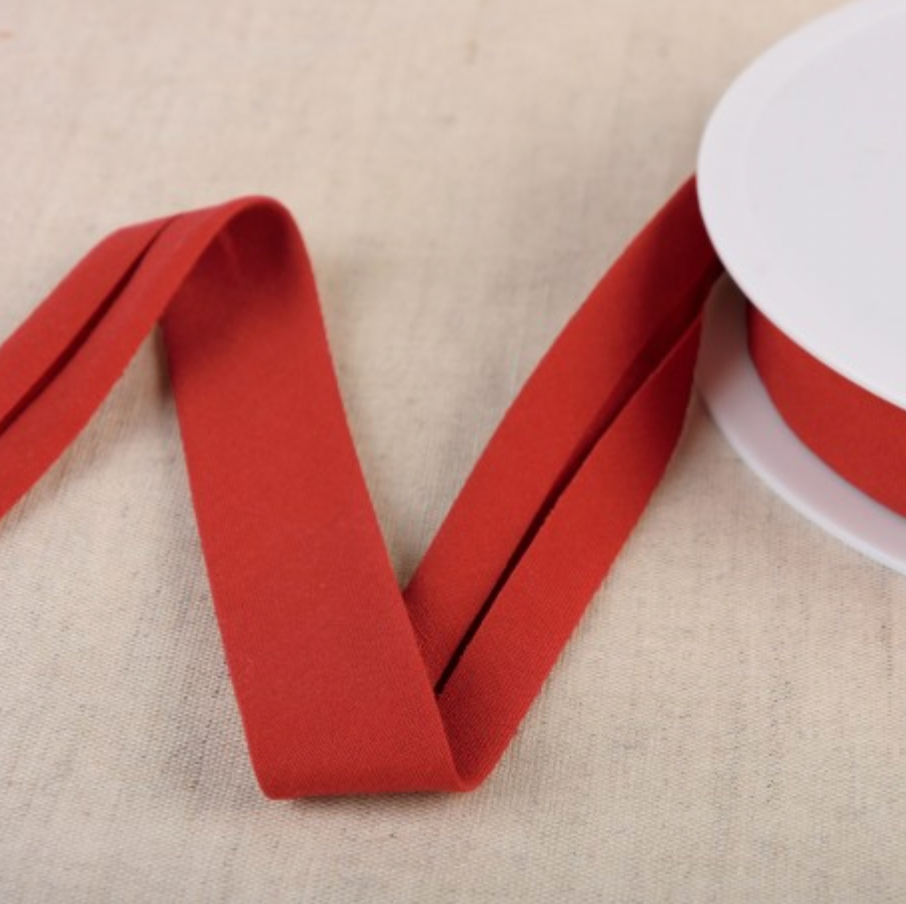 Organic Cotton Bias Binding, 20mm (0.8 inches) Wide