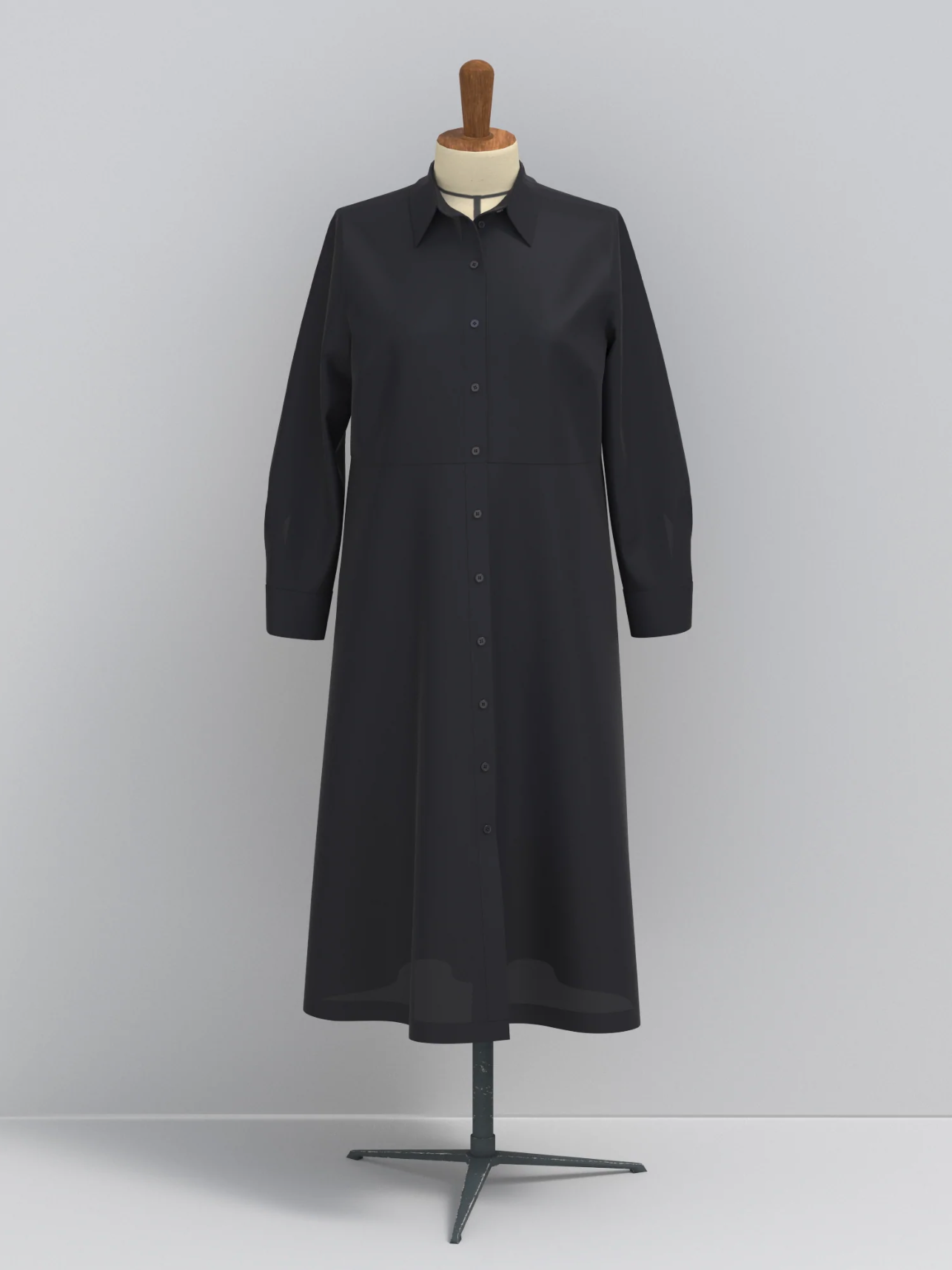 Assembly Line Shirt Dress Pattern, two size ranges, Sweden