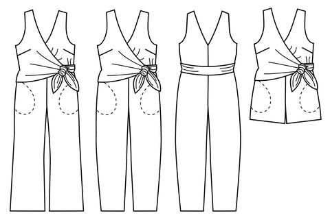 Papercut, Sierra Jumpsuit Pattern - Lakes Makerie - Minneapolis, MN