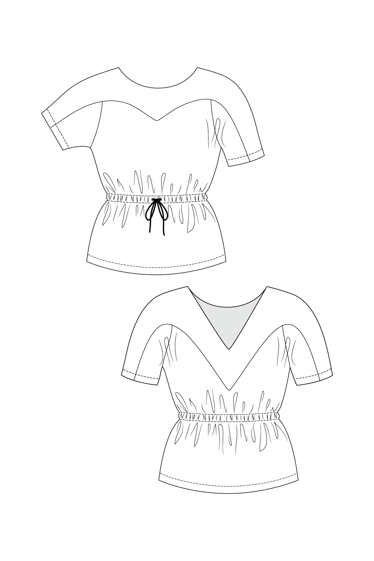 Named Clothing, Valo Dress or top, Digital PDF Pattern