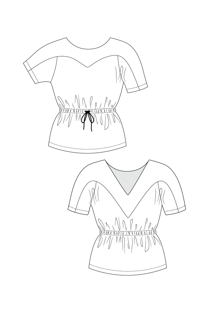 Named Clothing, Valo Dress or top, Digital PDF Pattern