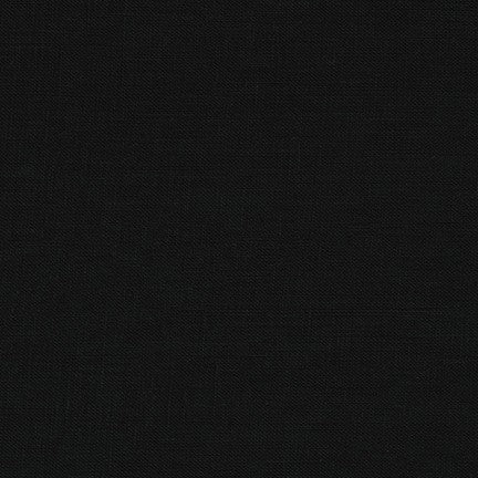 Waterford Linen, Black, 1/4 yard
