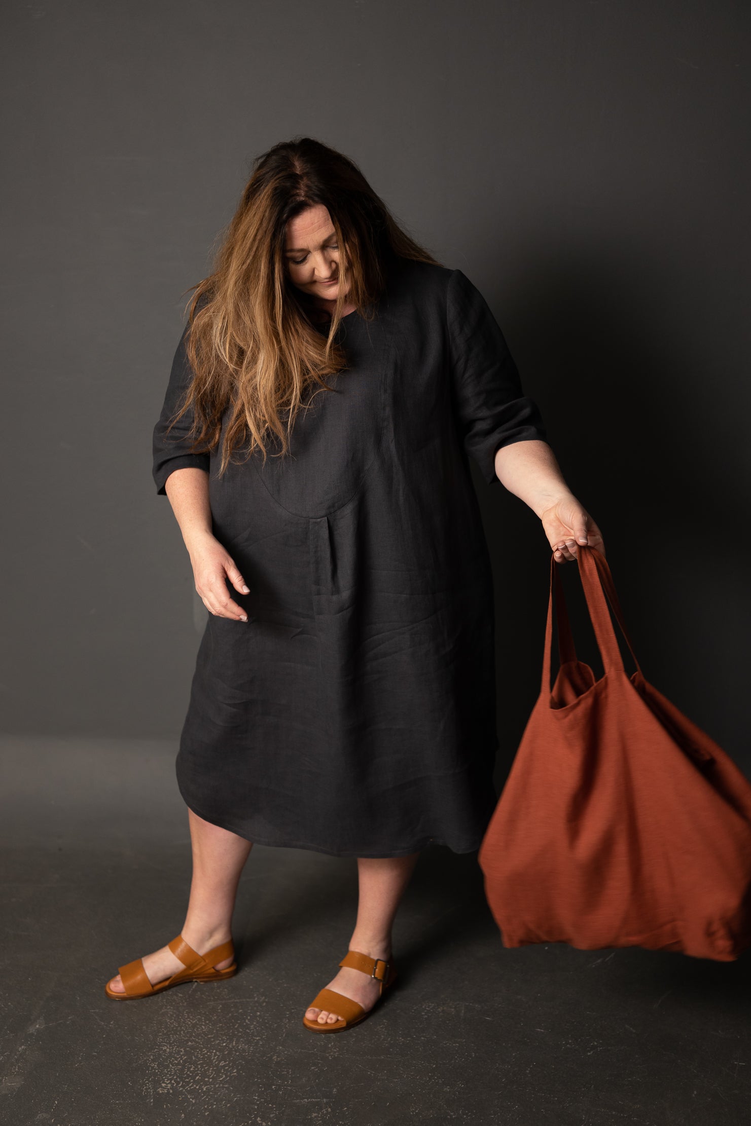 Merchant & Mills, The Dress Shirt Dress Sewing PDF Pattern, Two Size Ranges