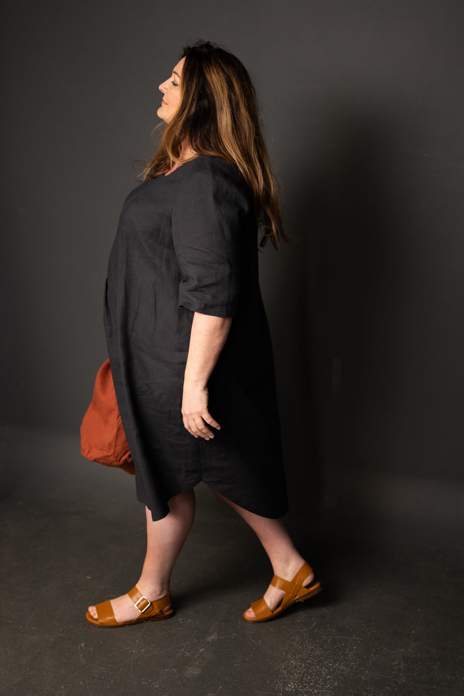 Merchant & Mills, The Dress Shirt Dress Sewing PDF Pattern, Two Size Ranges