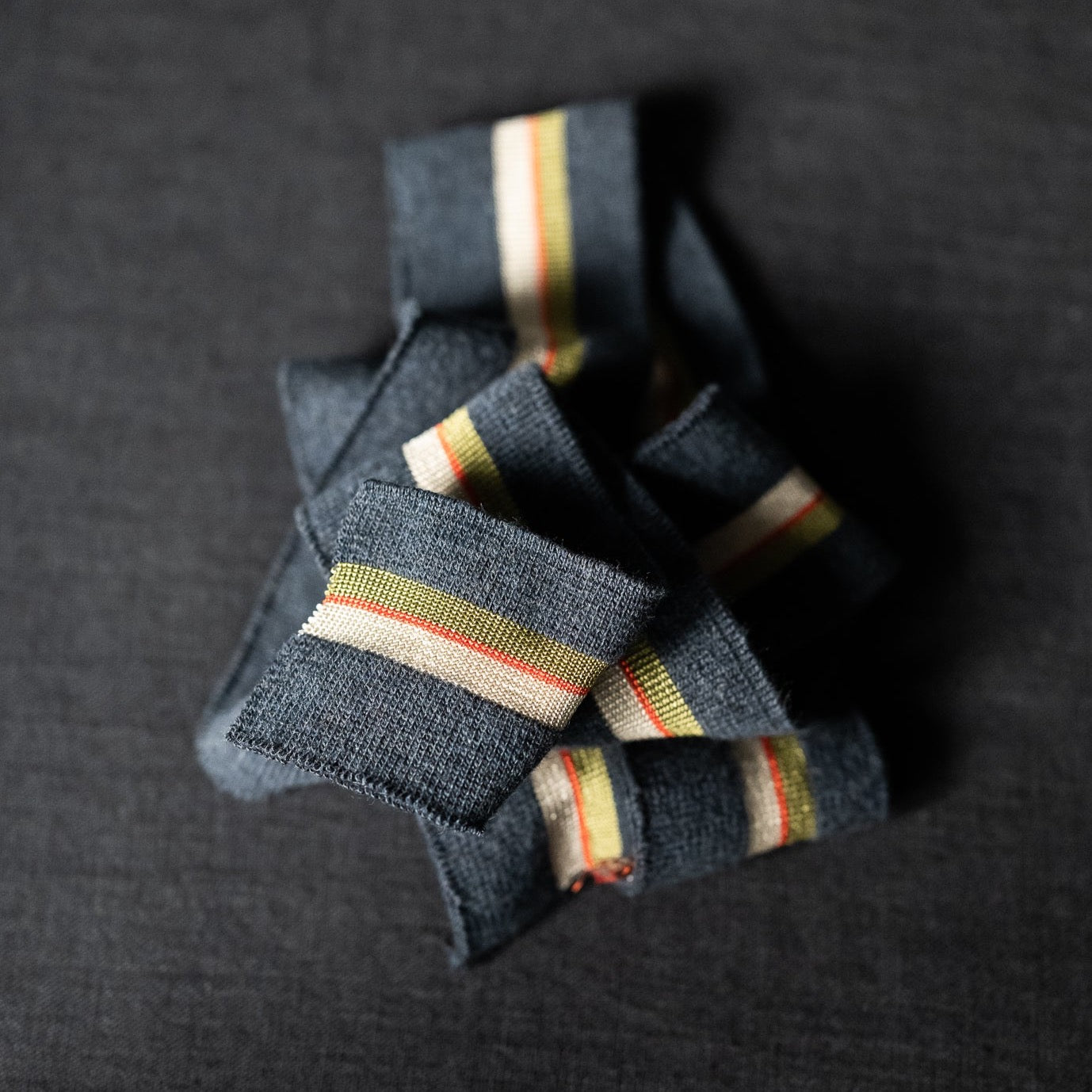 Merchant & Mills, Striped Rib Knit Trim (cuffing), assorted striped colorways