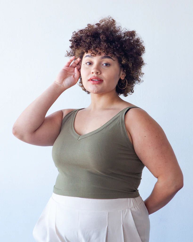 True Bias Zoey Tank & Dress Pattern, two size ranges