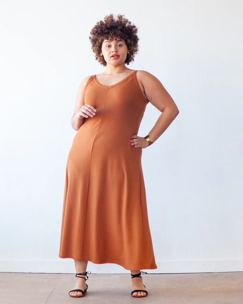 True Bias Zoey Tank & Dress Pattern, two size ranges
