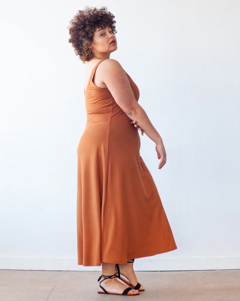 True Bias Zoey Tank & Dress Pattern, two size ranges