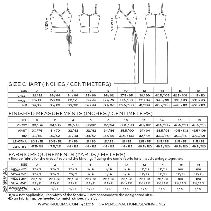 True Bias Calvin Dress/Top Pattern - Lakes Makerie - Minneapolis, MN