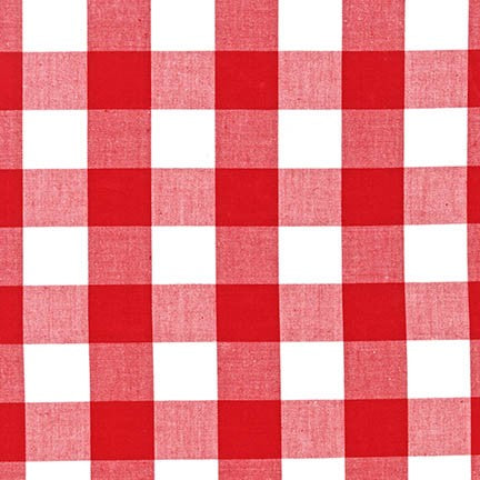 Carolina 1 inch Gingham cotton fabric, multiple colorways - Lakes Makerie - Minneapolis, MN
