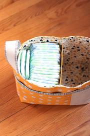 Noodlehead Divided Basket Sewing Pattern Pattern - Lakes Makerie - Minneapolis, MN