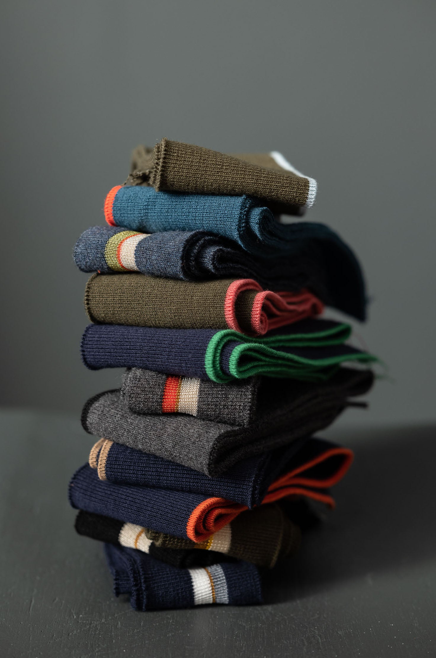 Merchant & Mills, Striped Rib Knit Trim (cuffing), assorted striped colorways
