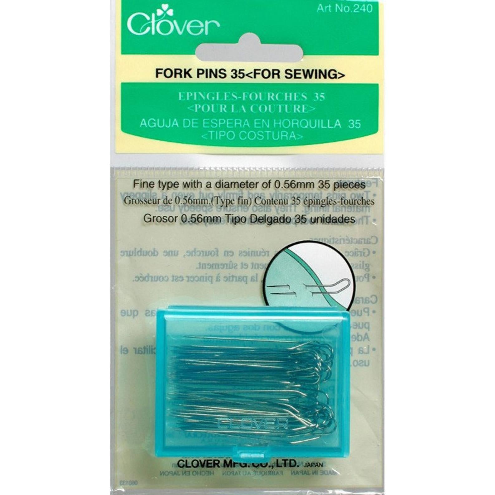 Clover Double Pronged Fork Pins - Lakes Makerie - Minneapolis, MN