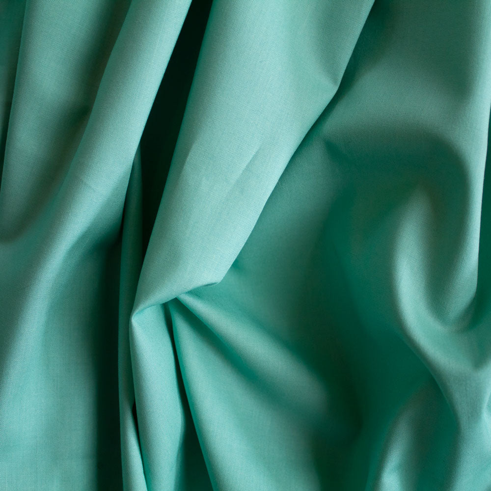 Birch Solid Organic Cotton Poplin fabric, multiple colorways, 1/4 yard