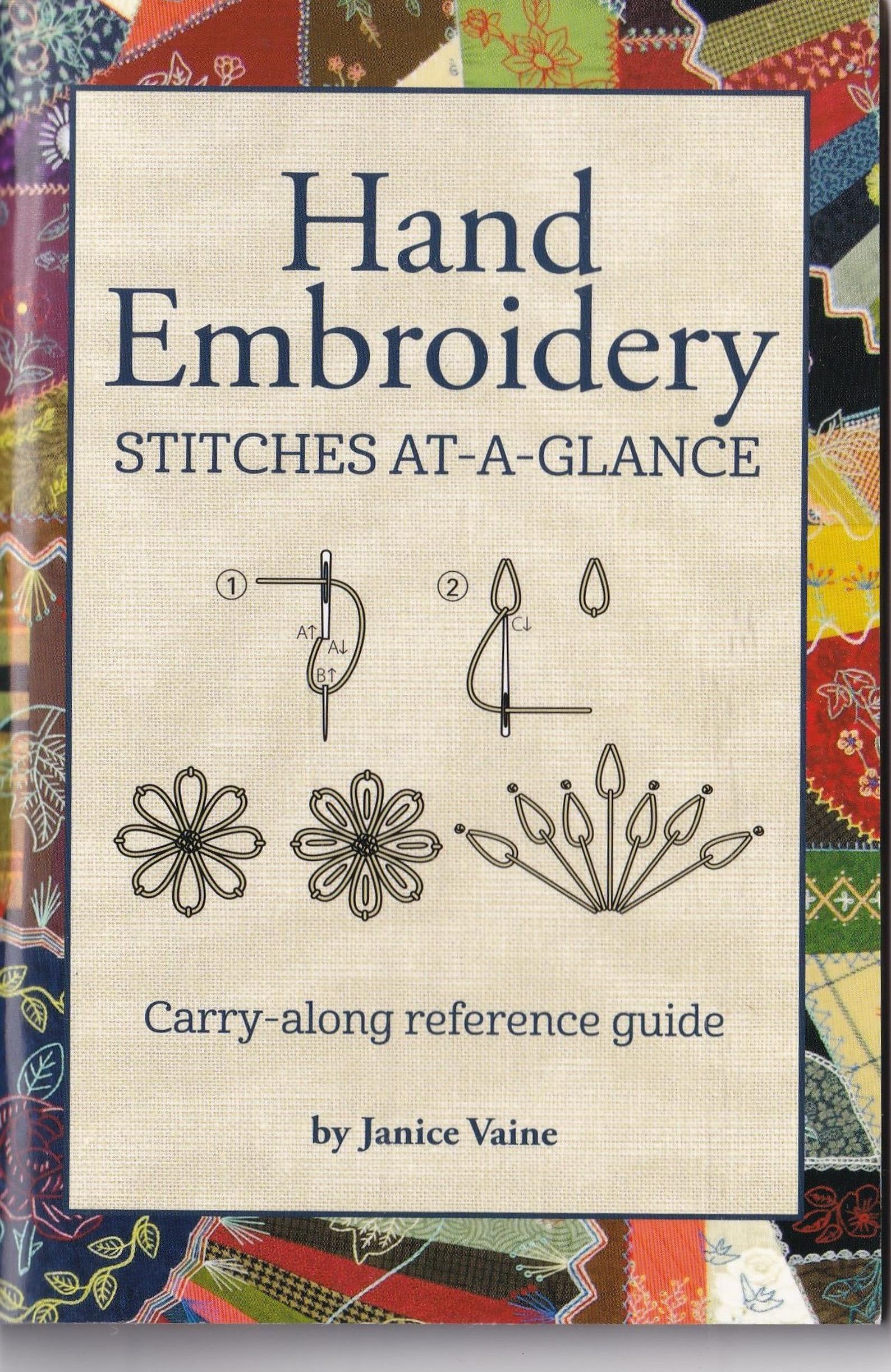 Hand Embroidery: Stitches at a Glance