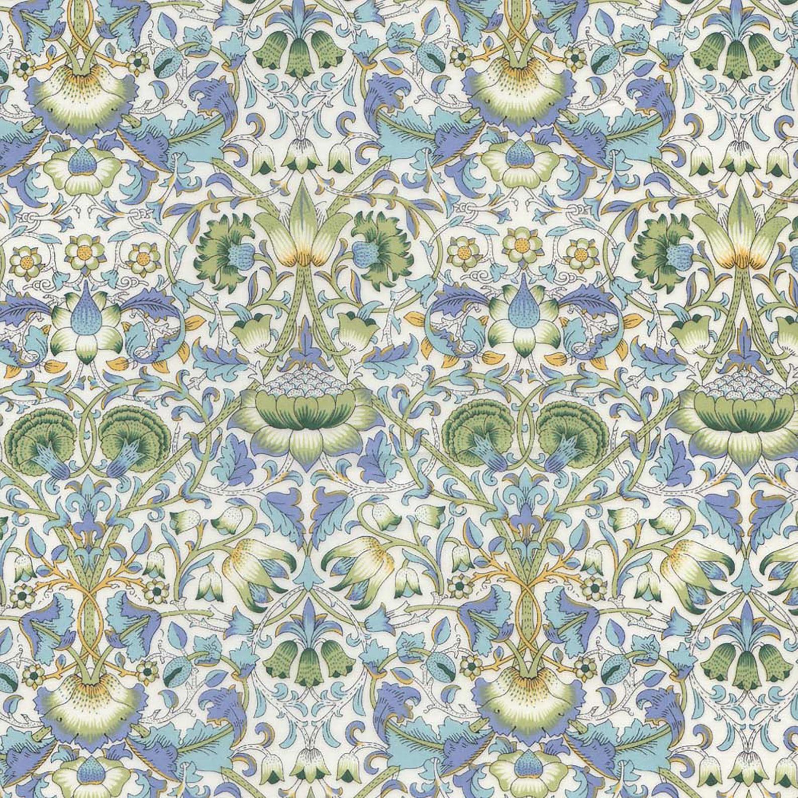 Liberty Tana Lawn Cotton Fabric, Lodden E, Green, 1/4 yard