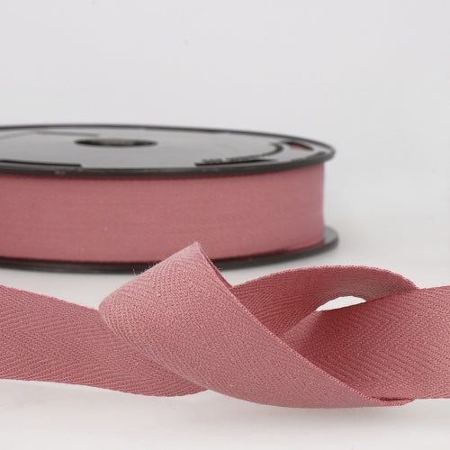Twill tape, 5/8" Cotton, multiple colorways, per yard