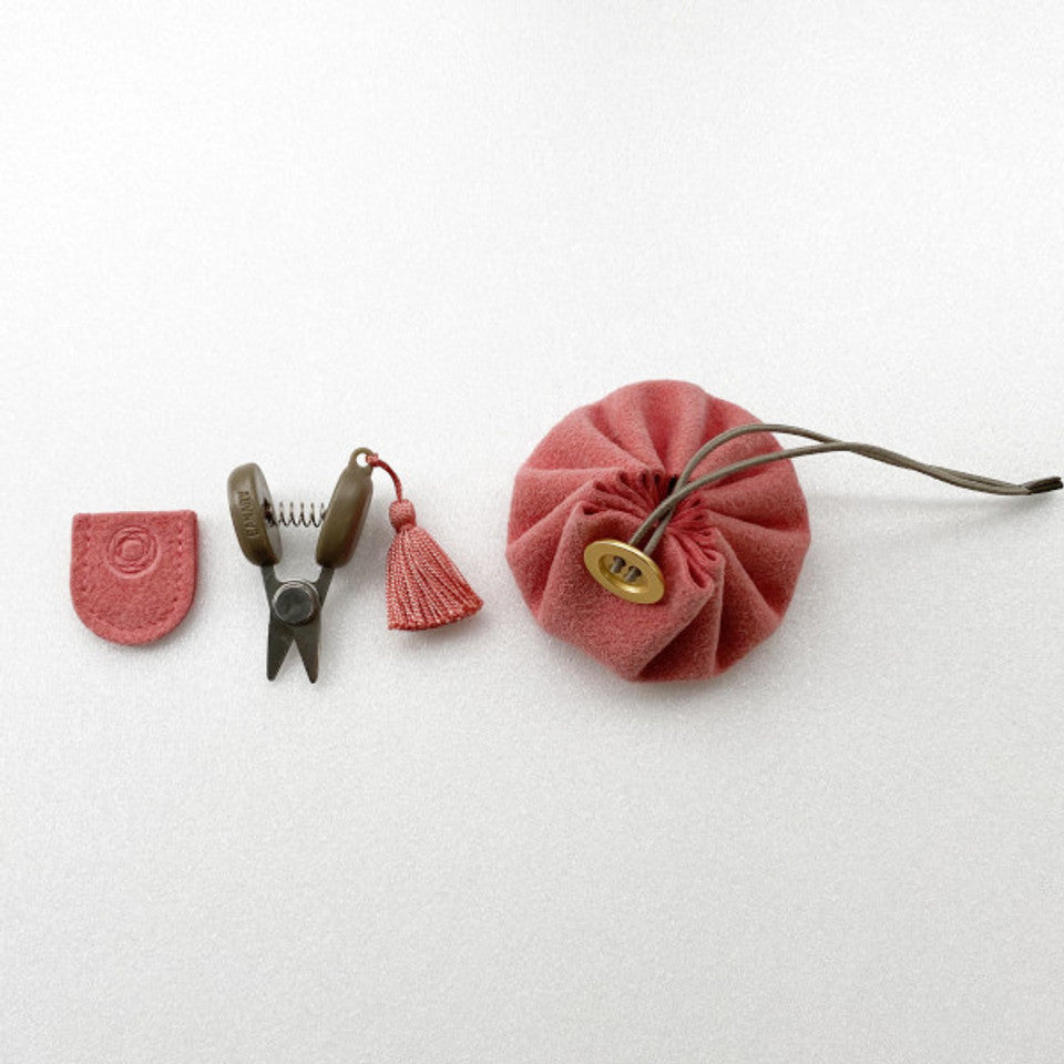 Cohana Mini Scissors with Leather Pouch