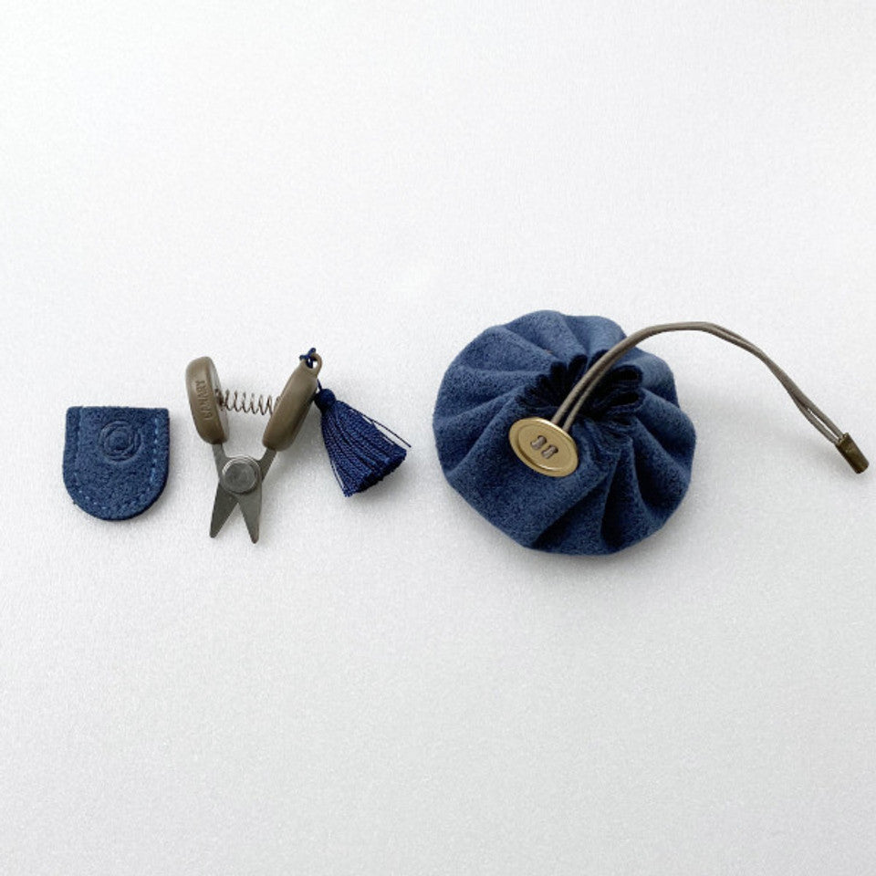 Cohana Mini Scissors with Leather Pouch