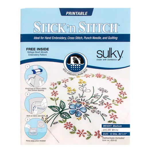 Printable Embroidery Sheets
