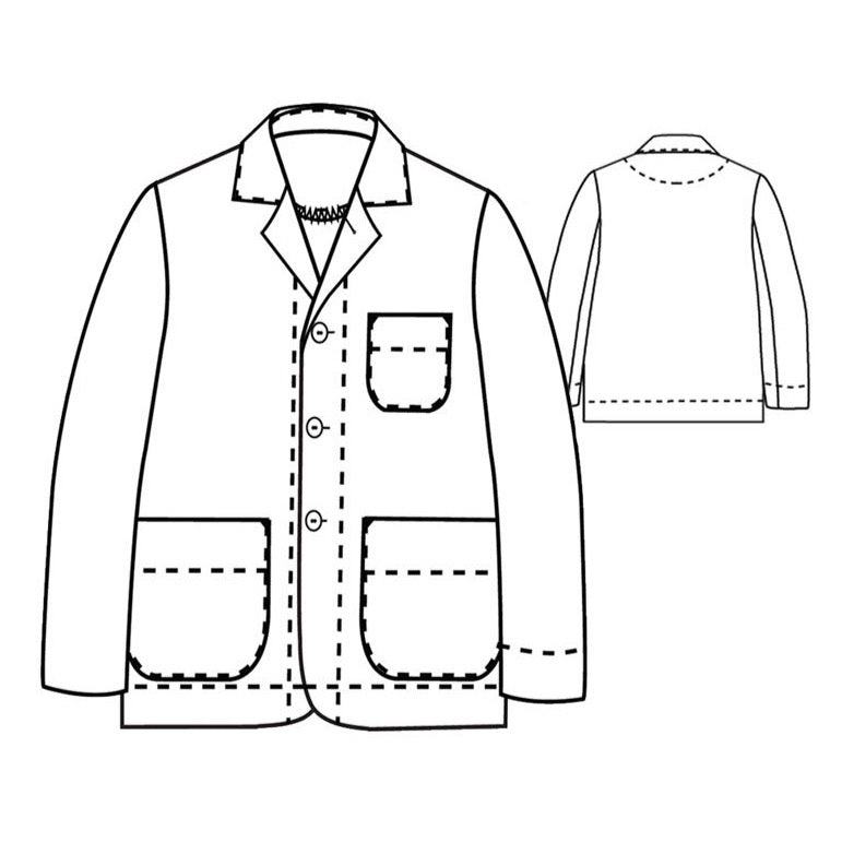 Merchant & Mills, The Foreman Jacket Unisex PDF Sewing Pattern