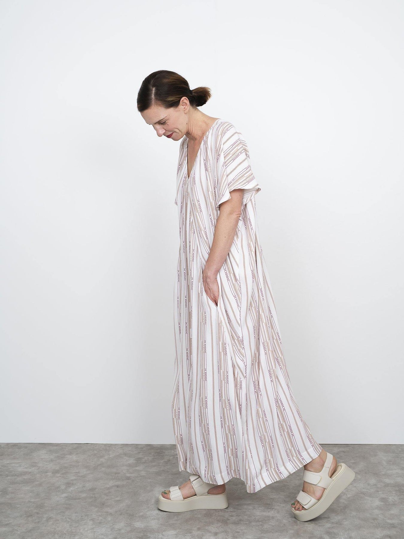 Assembly Line Minimalist Kaftan Dress Pattern, Sweden