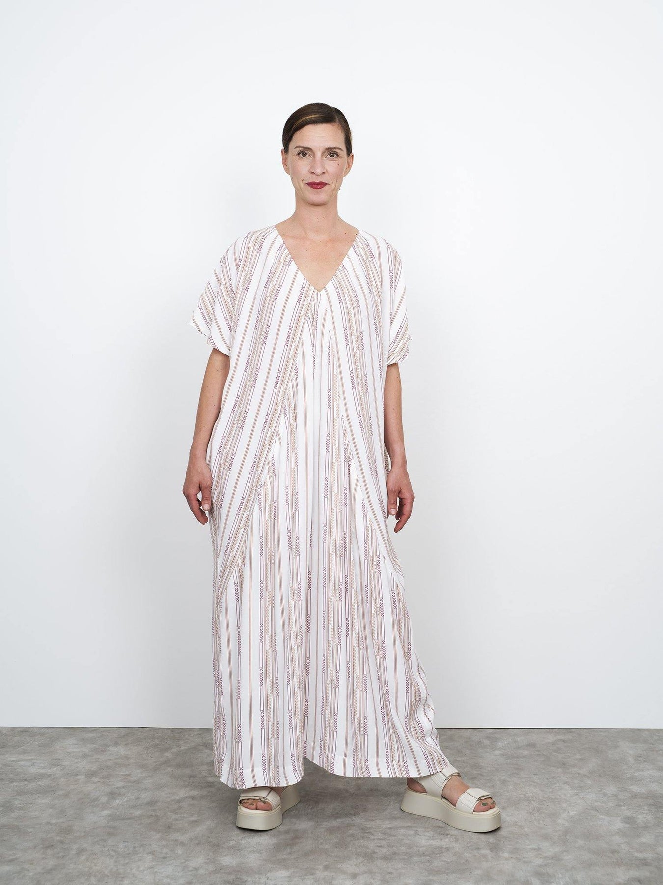 Assembly Line Minimalist Kaftan Dress Pattern, Sweden
