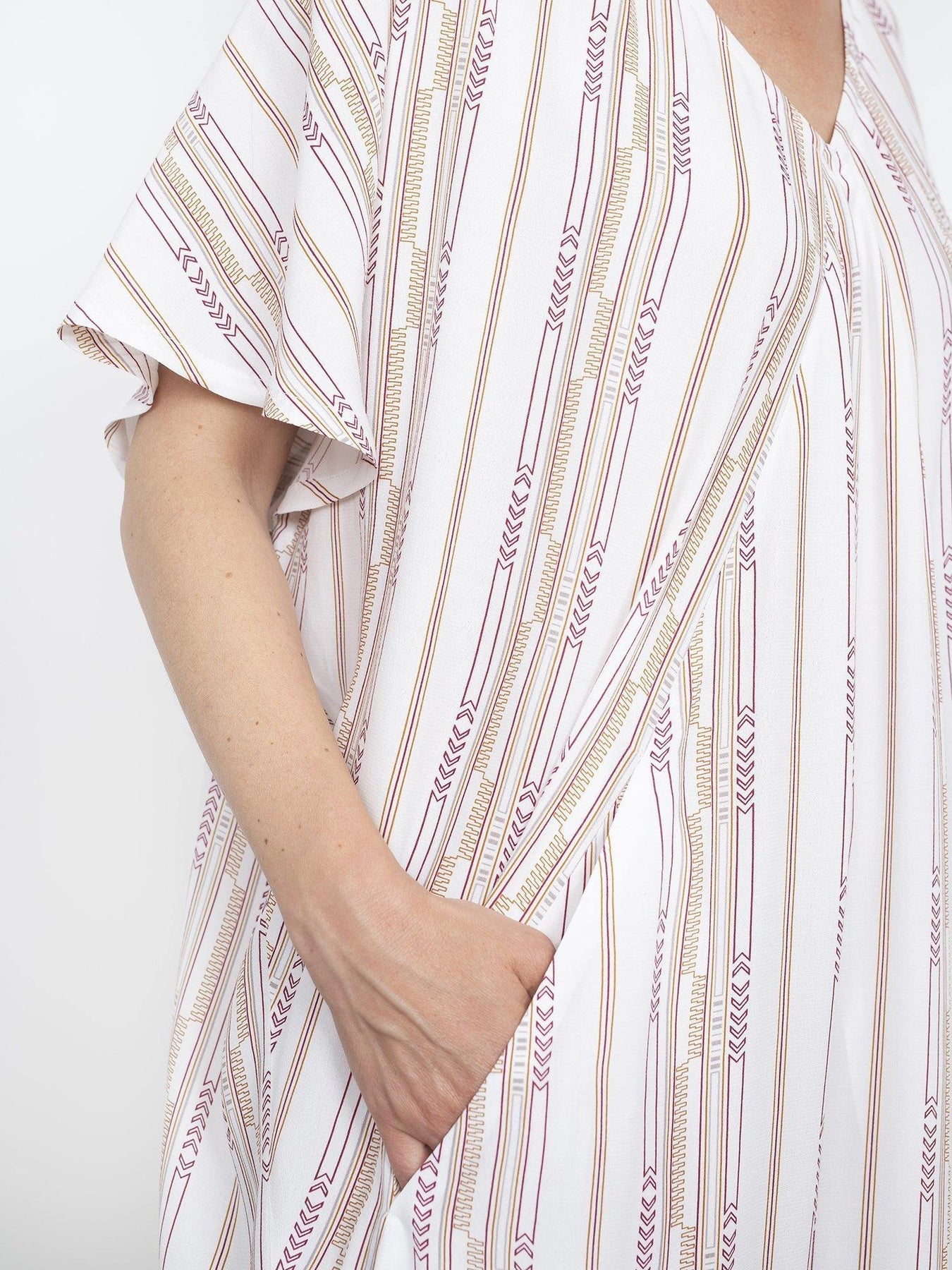 Assembly Line Minimalist Kaftan Dress Pattern, Sweden