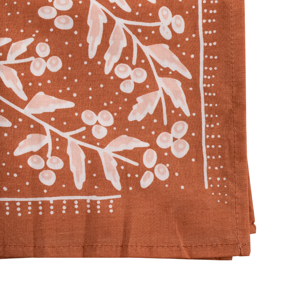 Handker, No. 058 Terra Bandana, 22" Square