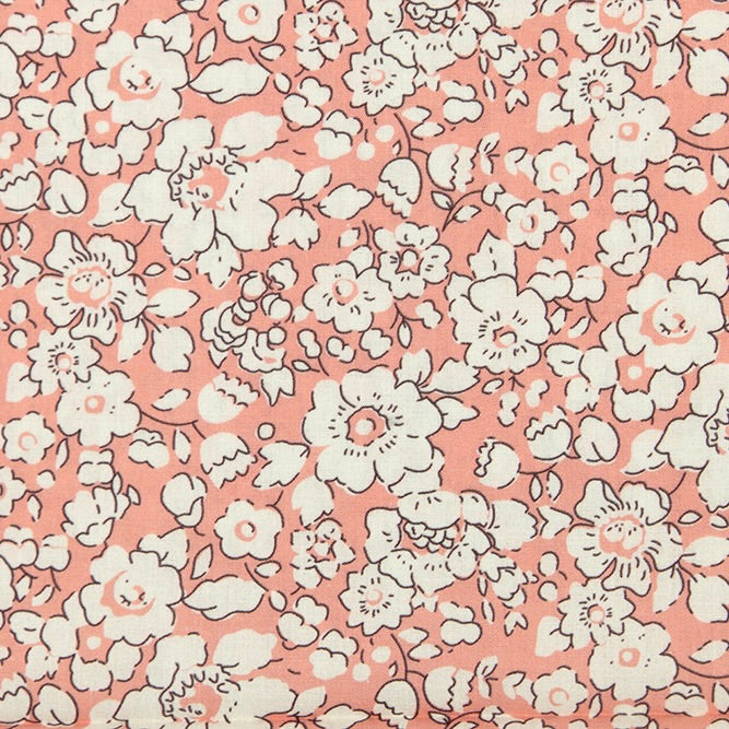 Floral Cotton Poplin, Multiple colorways,  1/4 yard