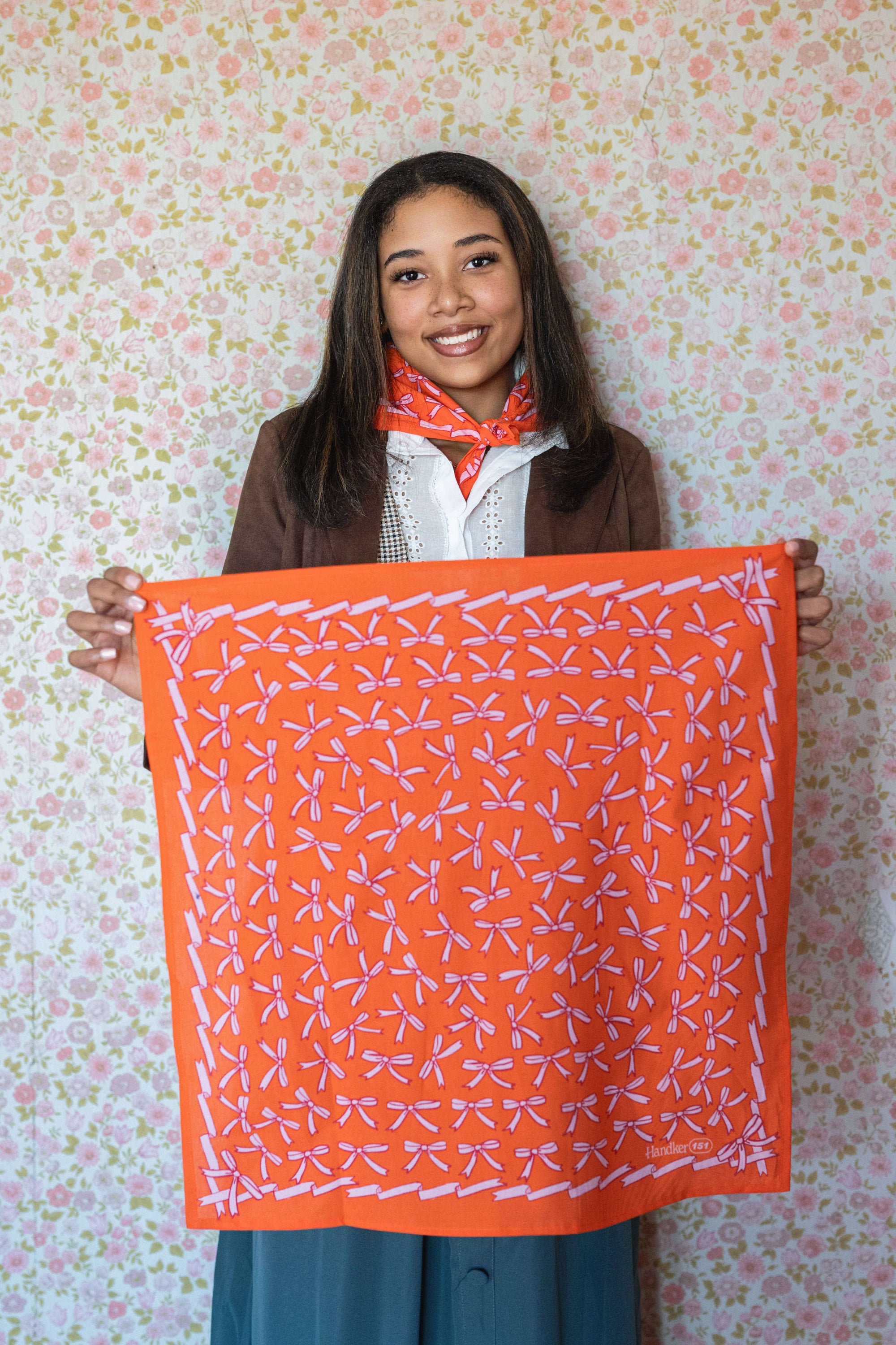 Hanker No. 151 Beth Bandana, 22" square