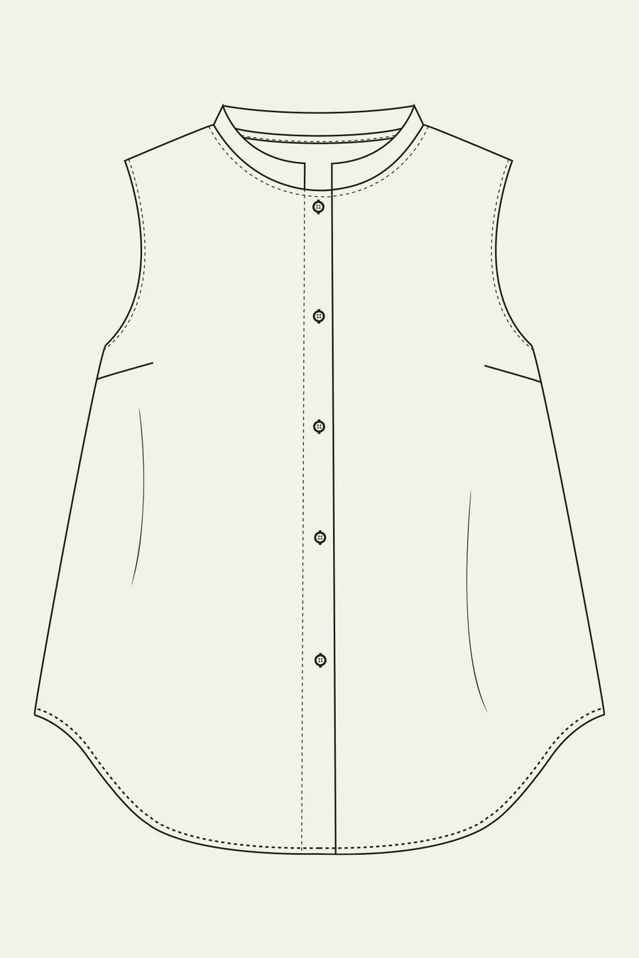 The Modern Sewing Co., Cara Top PDF Pattern