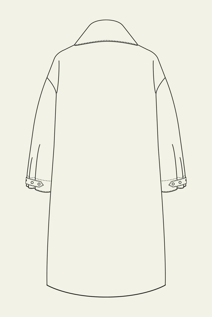 The Modern Sewing Co., Darcy Coat PDF Pattern