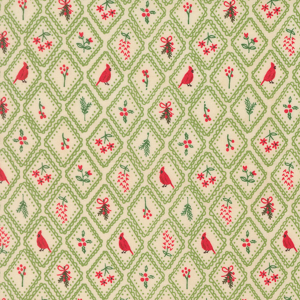 Stacey Iest Hsu, Holiday Cheer, Mistletoe,  1/4 yard