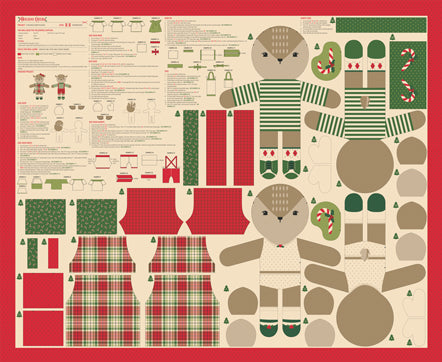 Stacey Iest Hsu, Holiday Cheer, 1 yard panel