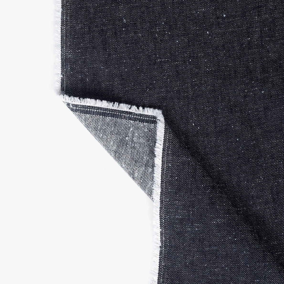 Atelier Brunette,  Cotton Linen Denim, Vintage Blue 1/4 yard