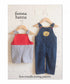 Fionna Hanna, Lion Overalls Paper Pattern, little kids sizes 1-6 - Lakes Makerie