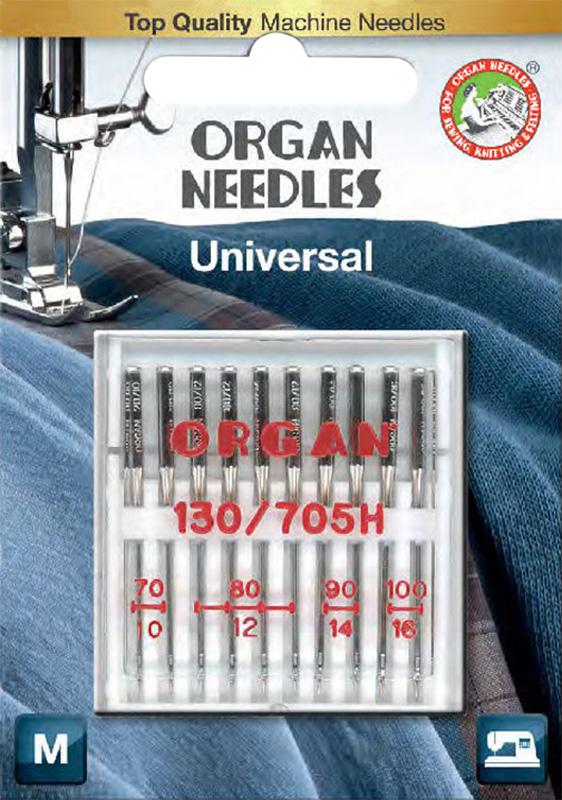 Sewing Machine Needles, Universal Organ Needles (Japan)