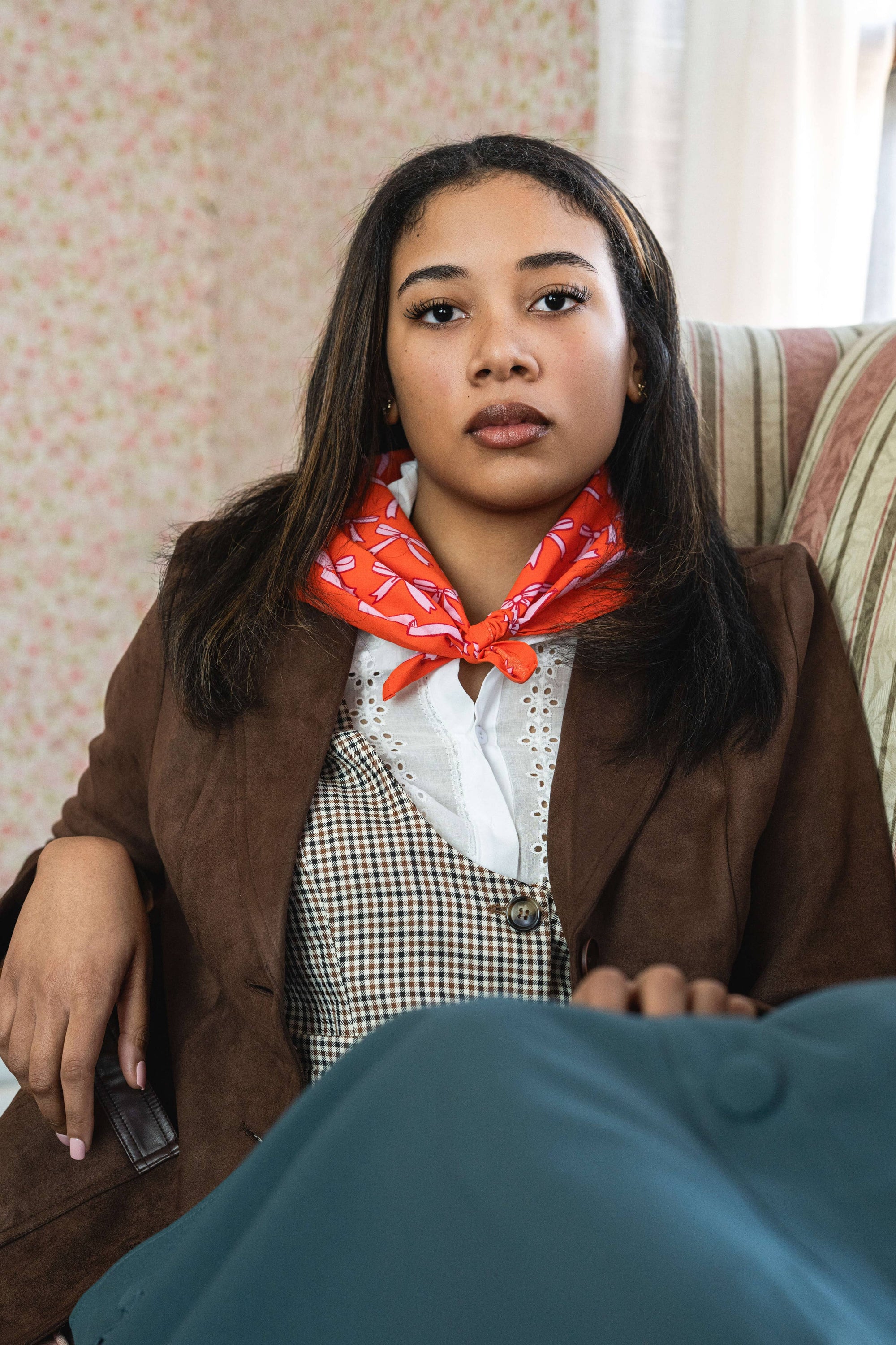 Hanker No. 151 Beth Bandana, 22" square