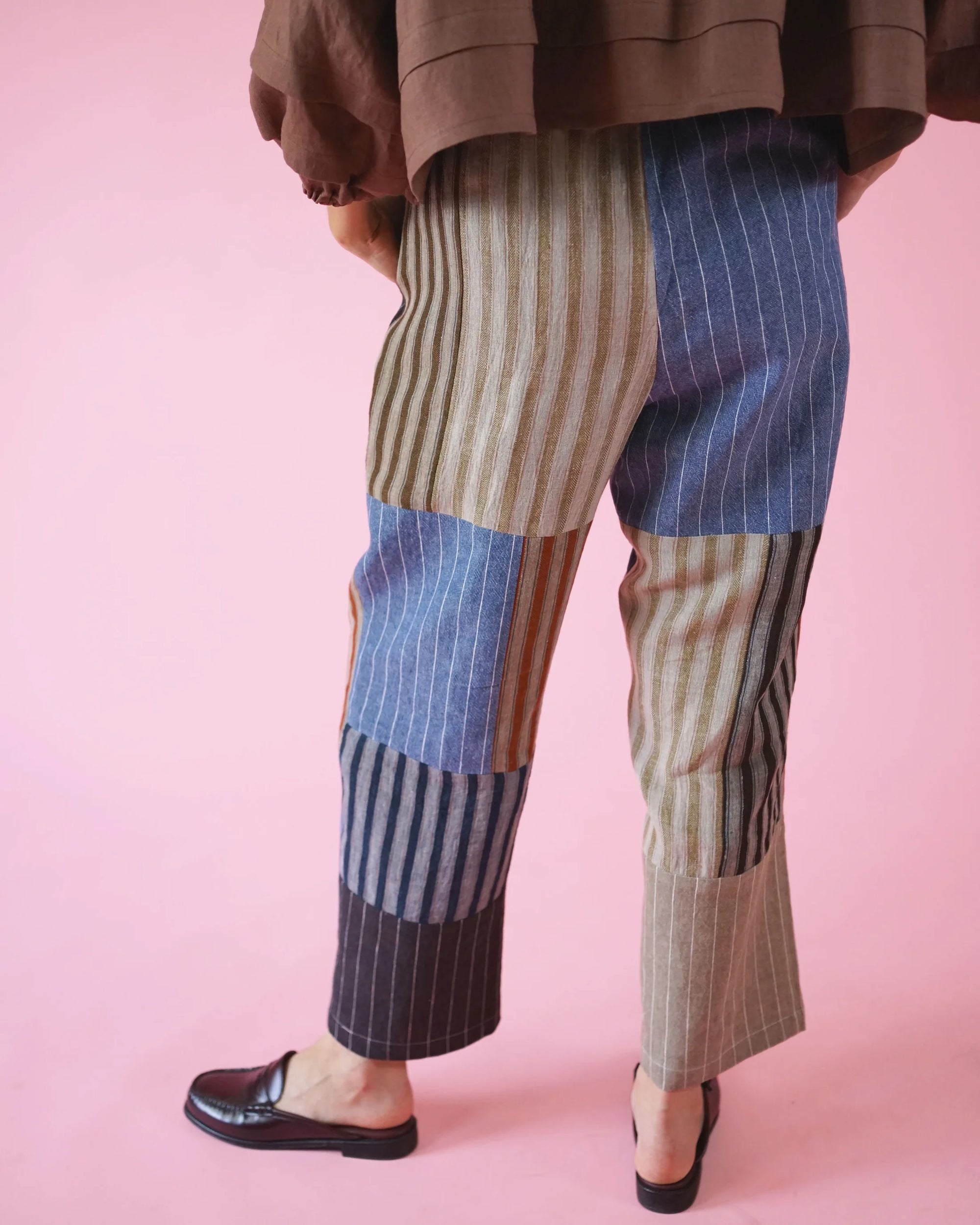 Matchy Matchy Sewing Club, Apron Pocket Pants, Digital PDF Pattern