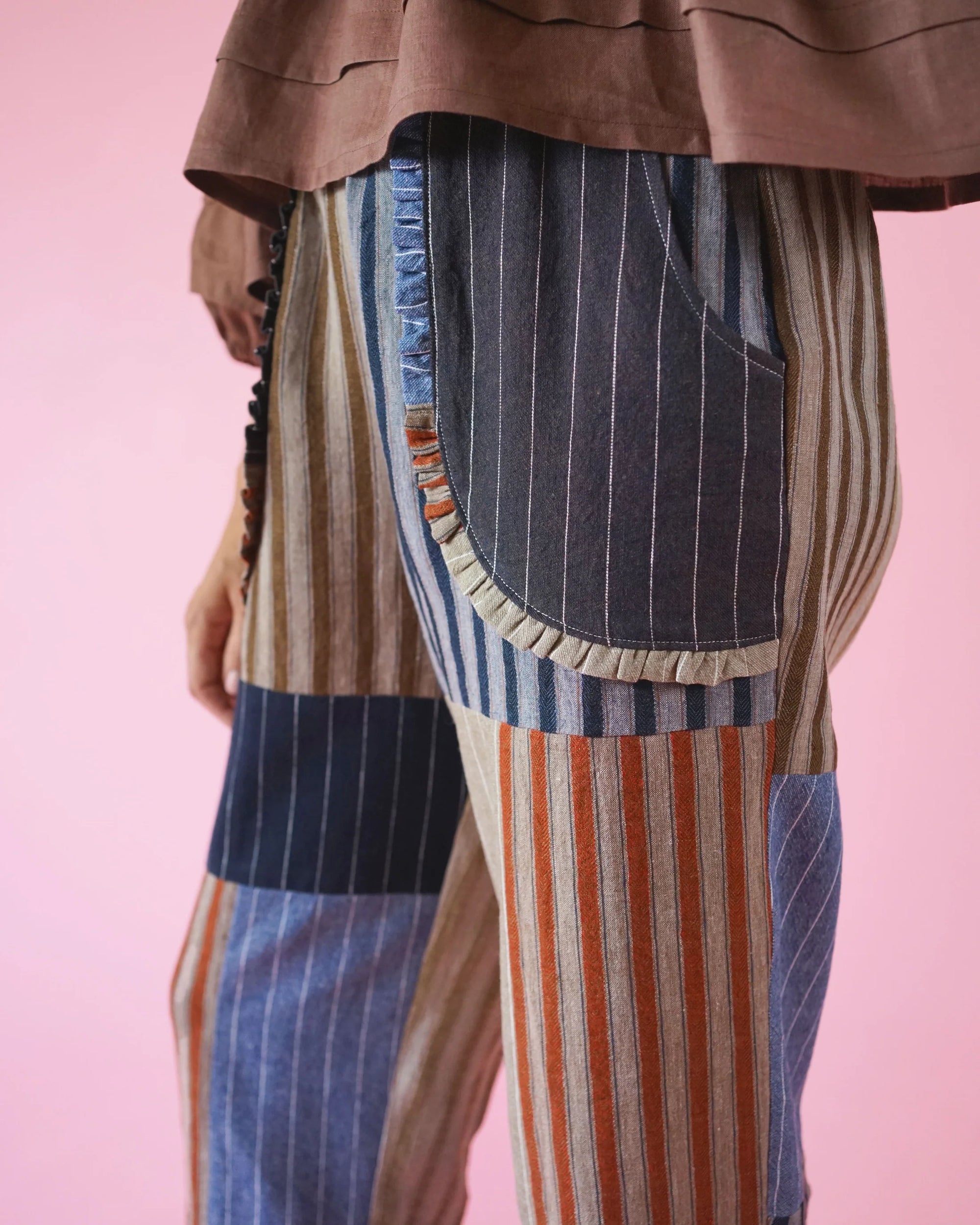 Matchy Matchy Sewing Club, Apron Pocket Pants, Digital PDF Pattern