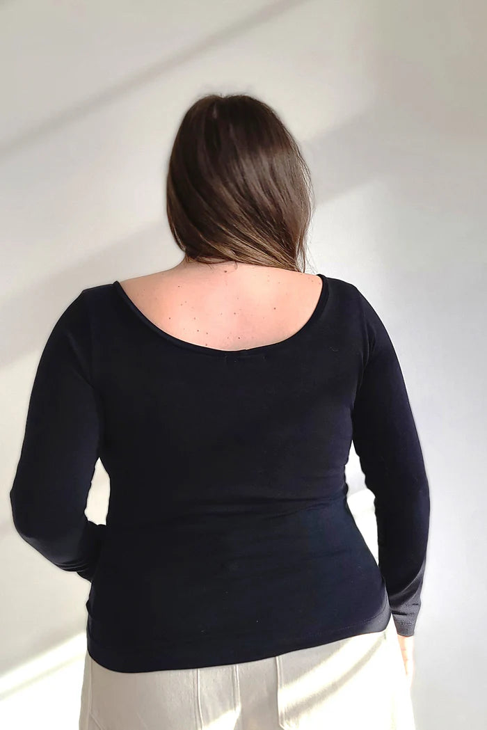 Sew House Seven Skyline Tee Paper Pattern (Standard and Curvy Sizes)