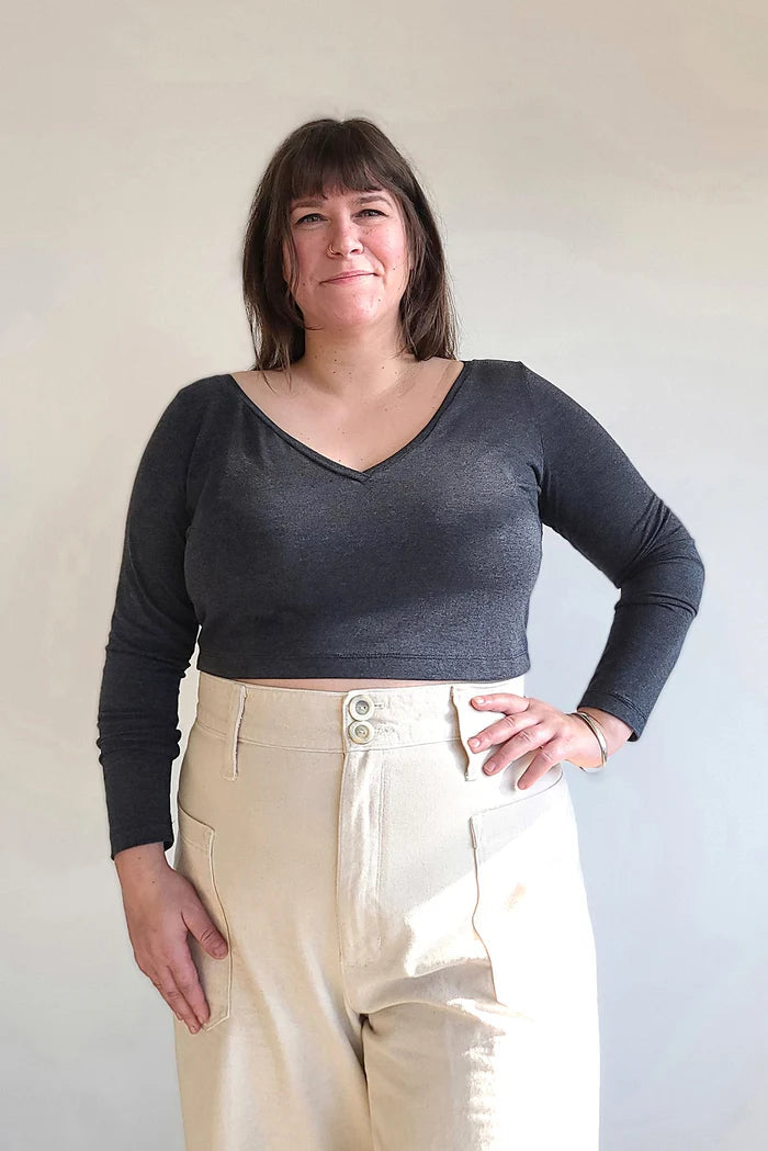 Sew House Seven Skyline Tee Paper Pattern (Standard and Curvy Sizes)