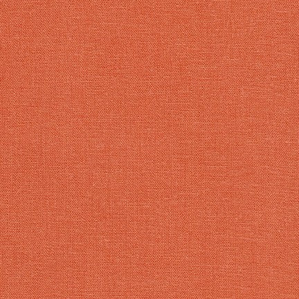 Remant 829262,  Brussels Washer Solid Linen Rayon Blend Fabric, Pink Clay, 1.4 yard  bolt end
