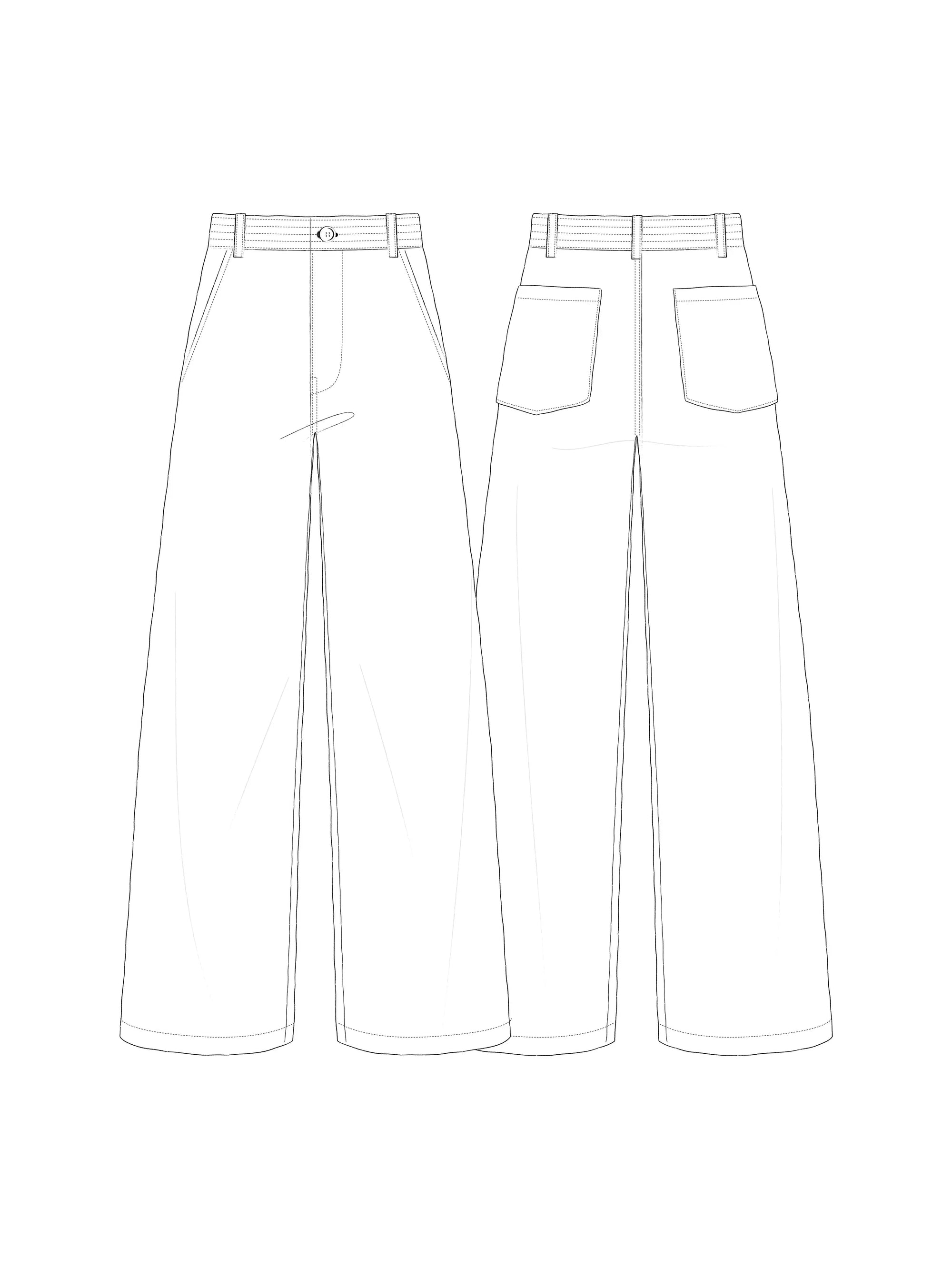 Daughter Judy, Brier Pant PDF Pattern