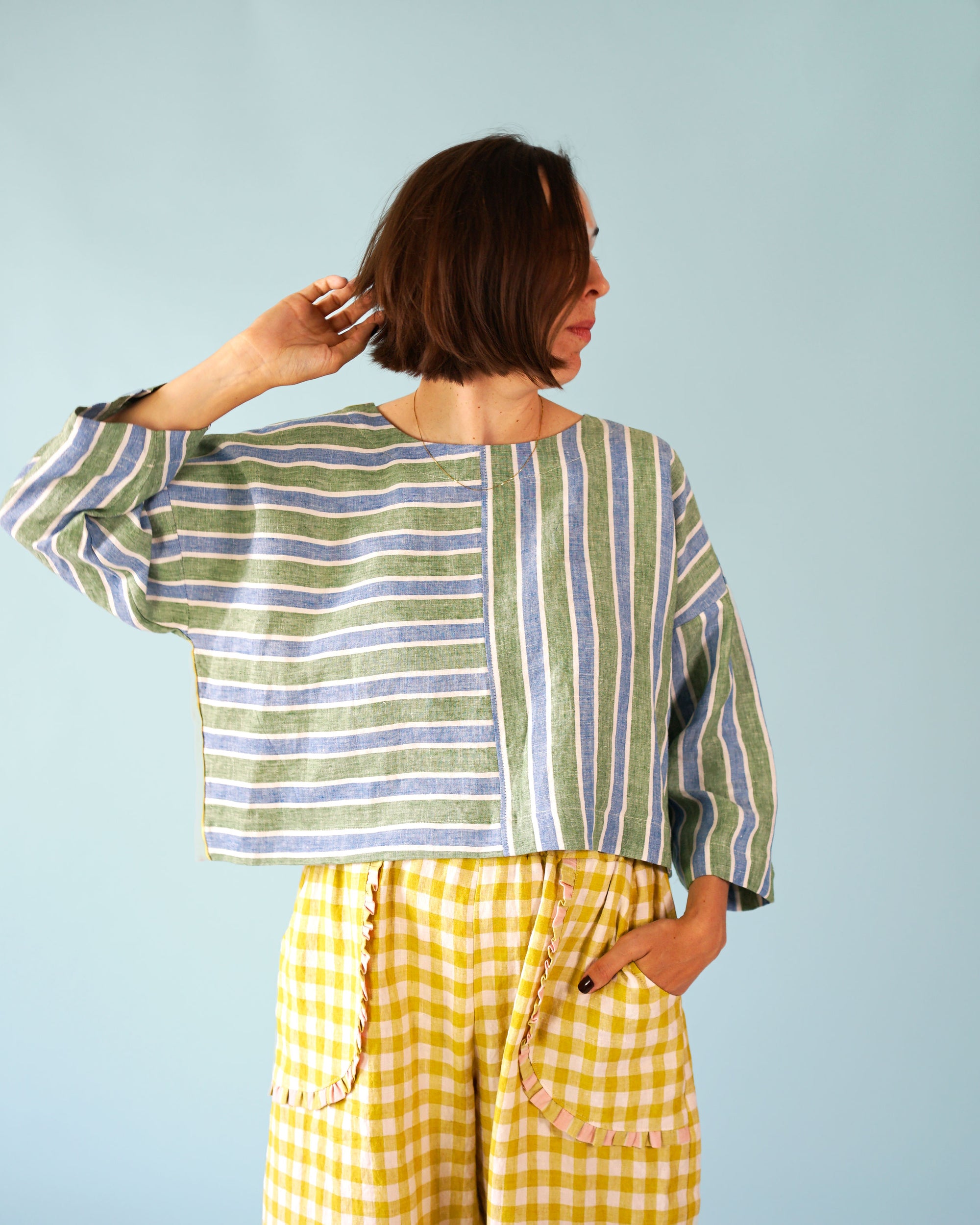 Matchy Matchy Sewing Club, Craft Studio Tee Digital PDF Pattern