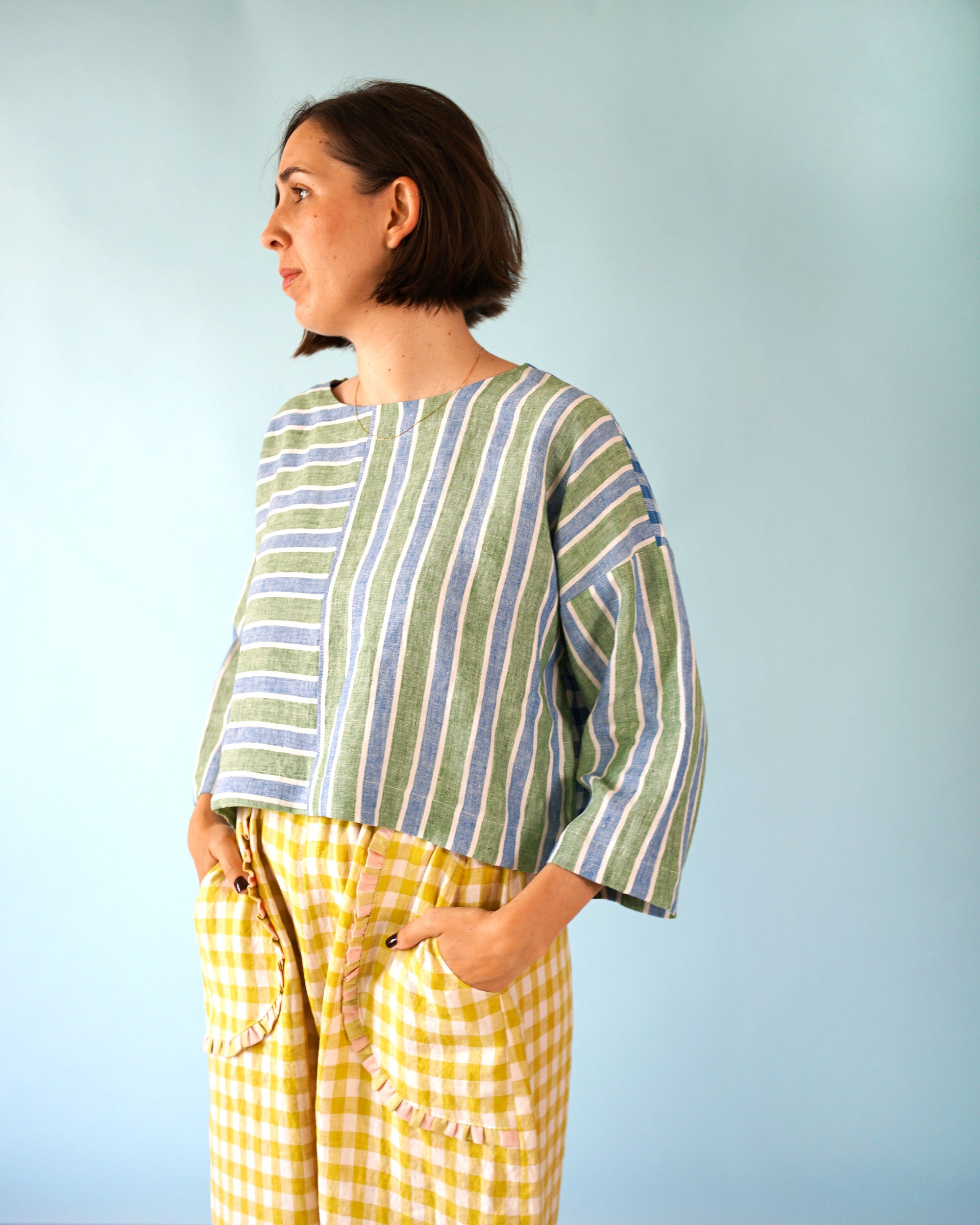 Matchy Matchy Sewing Club, Craft Studio Tee Digital PDF Pattern