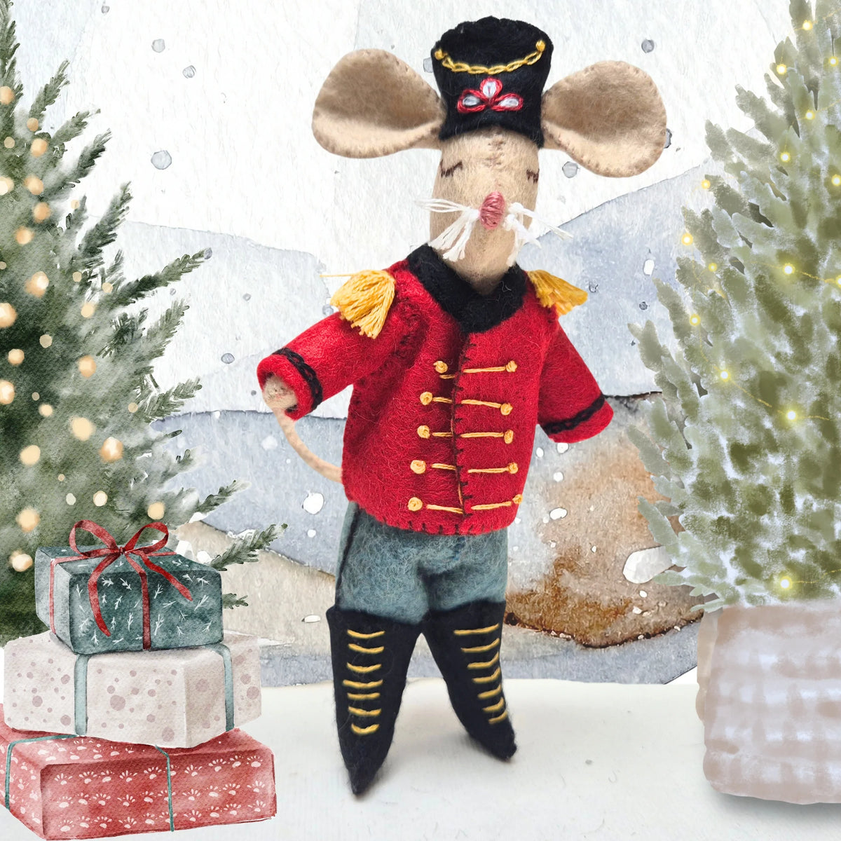 Little Mouse the Nutcracker Felt Craft Mini Kit