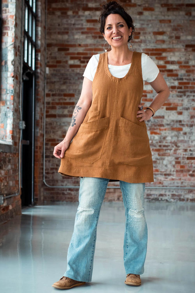 Class: Garment Sewing: Sew Liberated Studio Tunic with Kelsey: starts Tuesday March 19, 6- 9 PM (3 sessions)